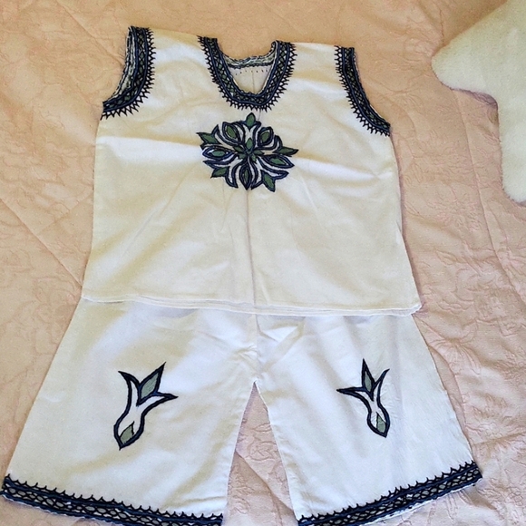 Unbranded Other - Traditional Ethiopian Boys Outfit – 2 Piece Set